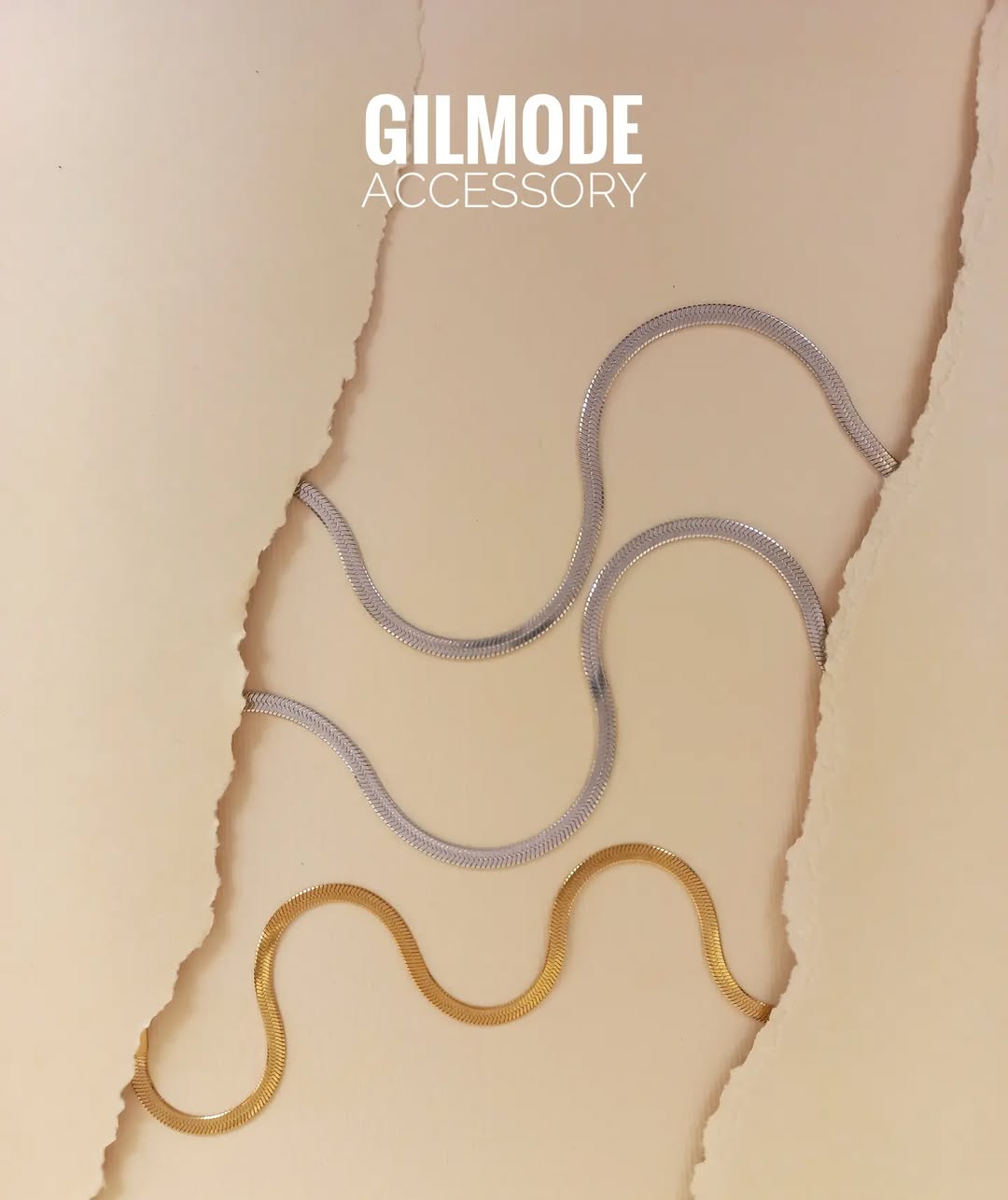 زنجیر هرینگبون استیل